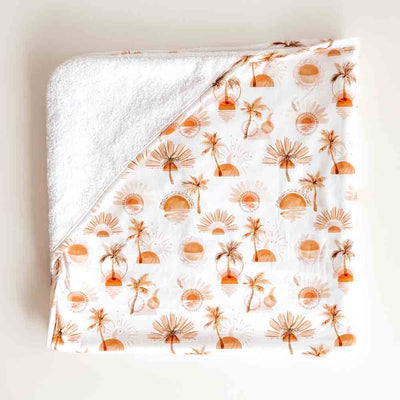 Organic Hooded Baby Towel - Paradise Towel Snuggle Hunny Kids 