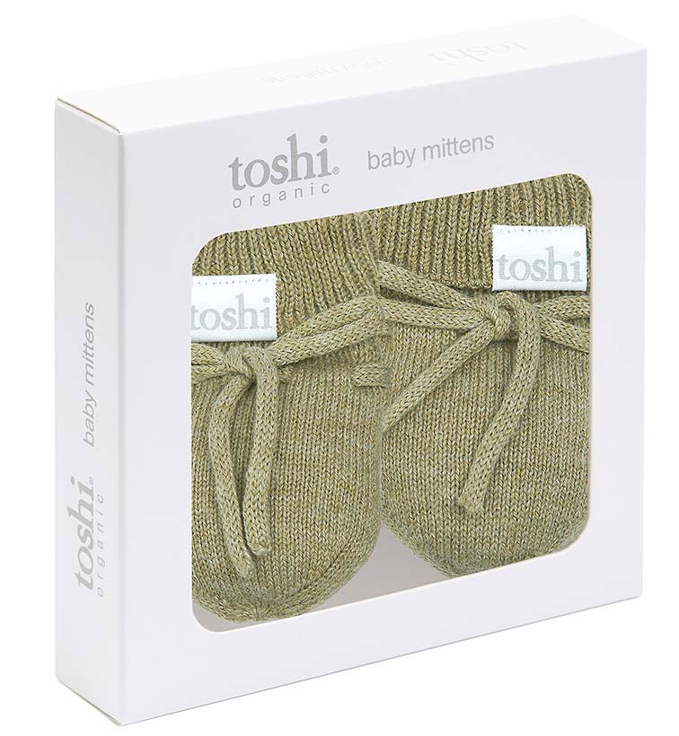 Organic Mittens Marley - Olive Mittens Toshi 