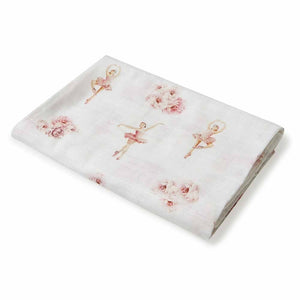 Snuggle Hunny - Organic Muslin Wrap - Ballerina