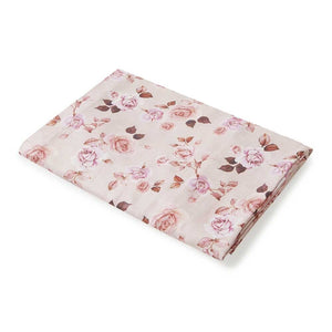 Snuggle Hunny - Organic Muslin Wrap - Blossom