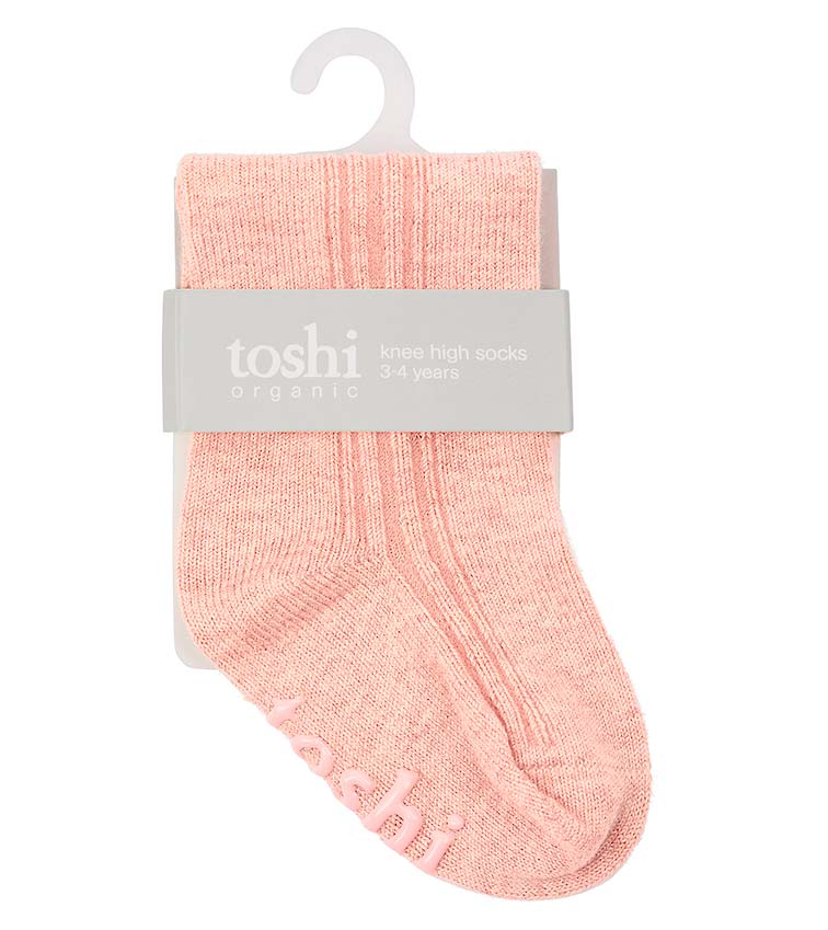 Organic Socks Knee Dreamtime - Blossom Socks Toshi 