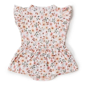 Snuggle Hunny - Organic Dress - Spring Floral