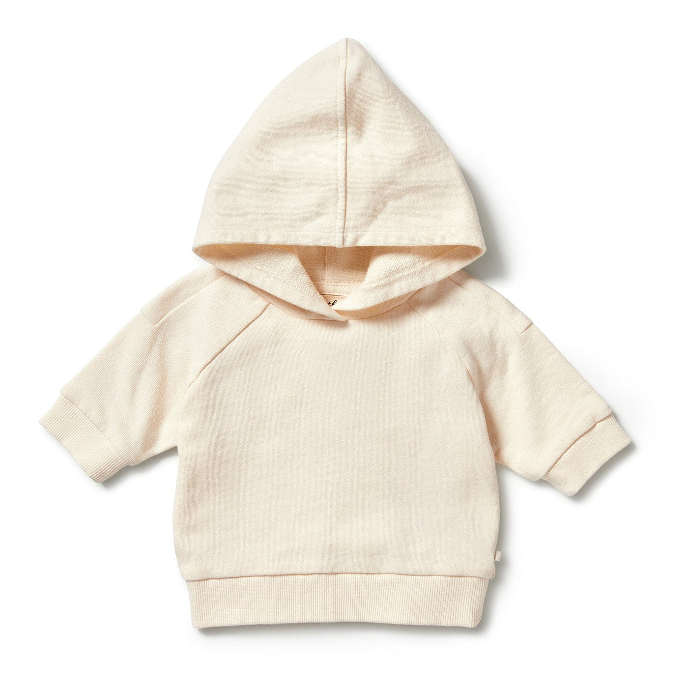 Organic Terry Hooded Sweat - Eggnog Hoodie Wilson & Frenchy 