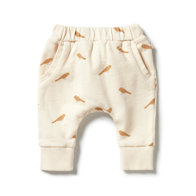 Organic Terry Slouch Pant - Tweet Tweet Pants Wilson & Frenchy 