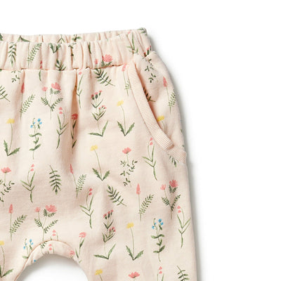 Organic Terry Slouch Pant - Wild Flower Pants Wilson & Frenchy 