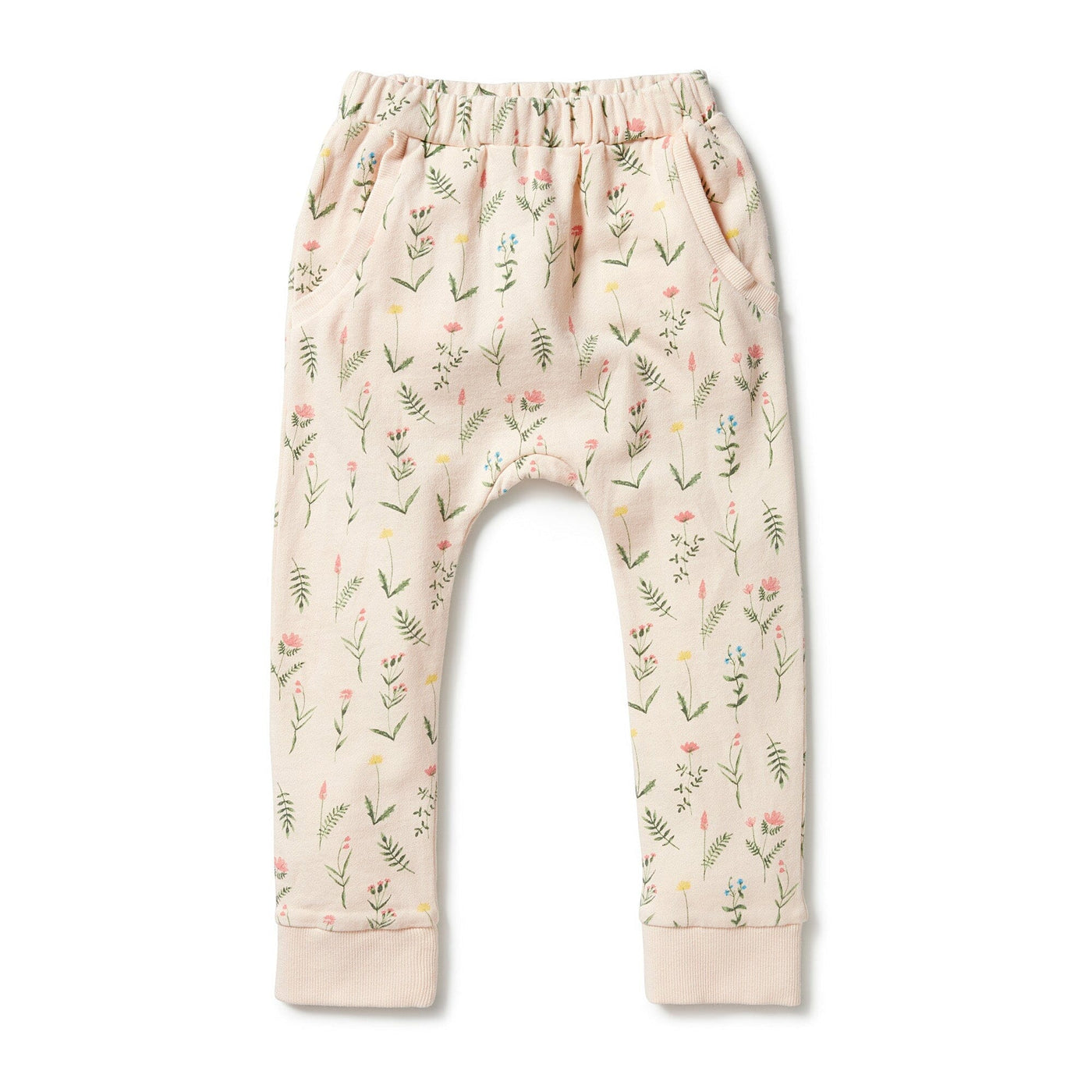 Organic Terry Slouch Pant - Wild Flower Pants Wilson & Frenchy 
