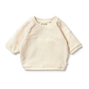 Wilson & Frenchy - Organic Terry Spliced Sweat Eggnog