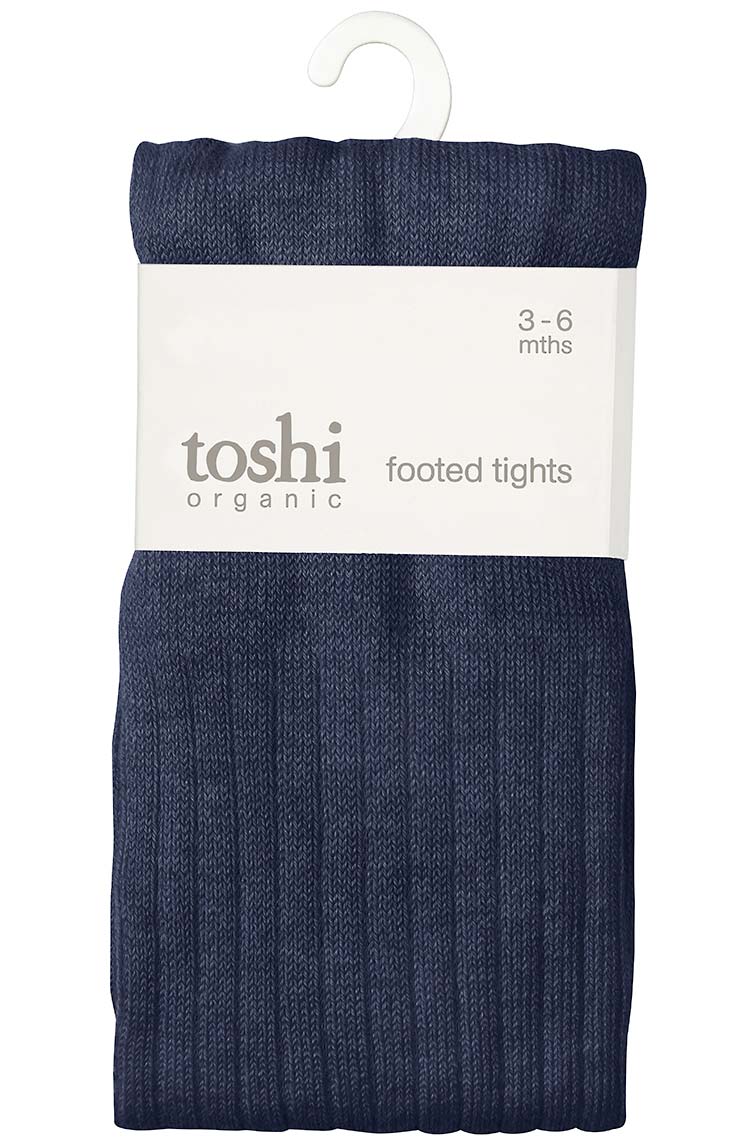 Organic Tights Footed Dreamtime - Ink Tights Toshi 