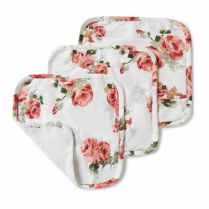 Snuggle Hunny - Organic Wash Cloths 3 Pack - Rosebud