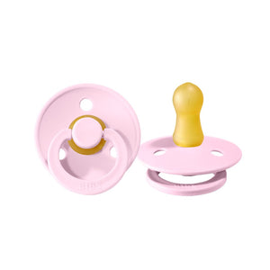 BIBS Dummies - Round 2 Pk Baby Pink