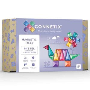 Connetix Tiles - Mini Pack 32pce | Pastel