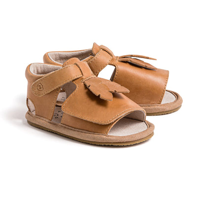 Phoenix Sandal - Tan Leaf Shoes Pretty Brave 