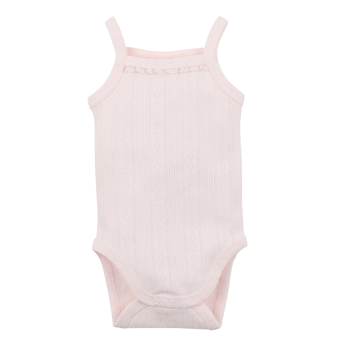 Pink Pointelle Bodysuit Bodysuit Bebe 