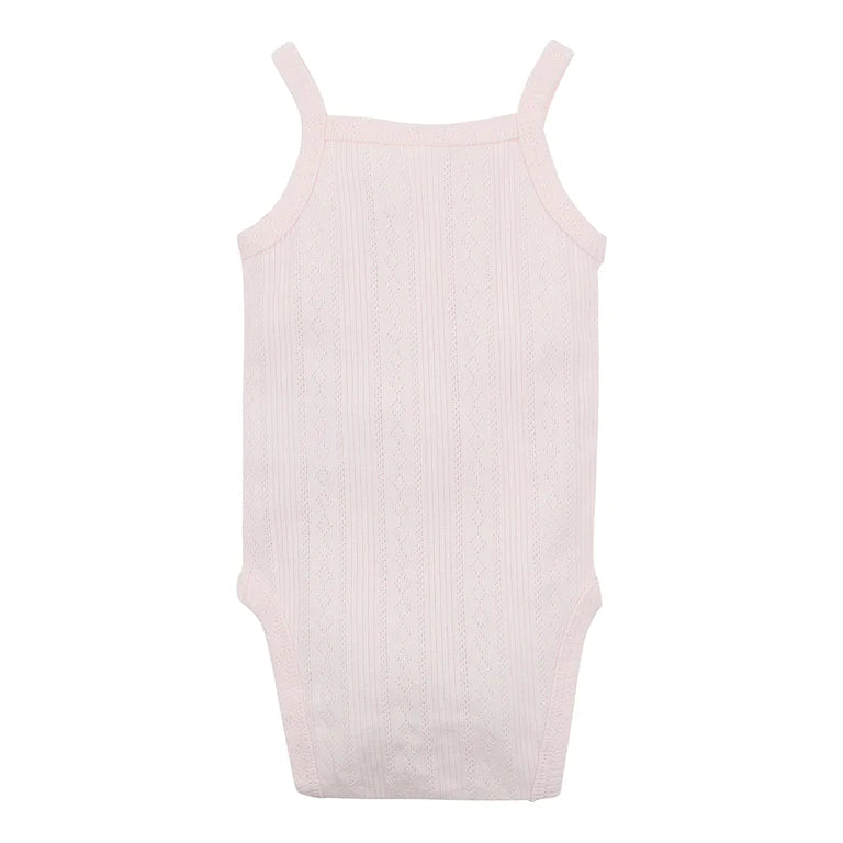 Pink Pointelle Bodysuit Bodysuit Bebe 