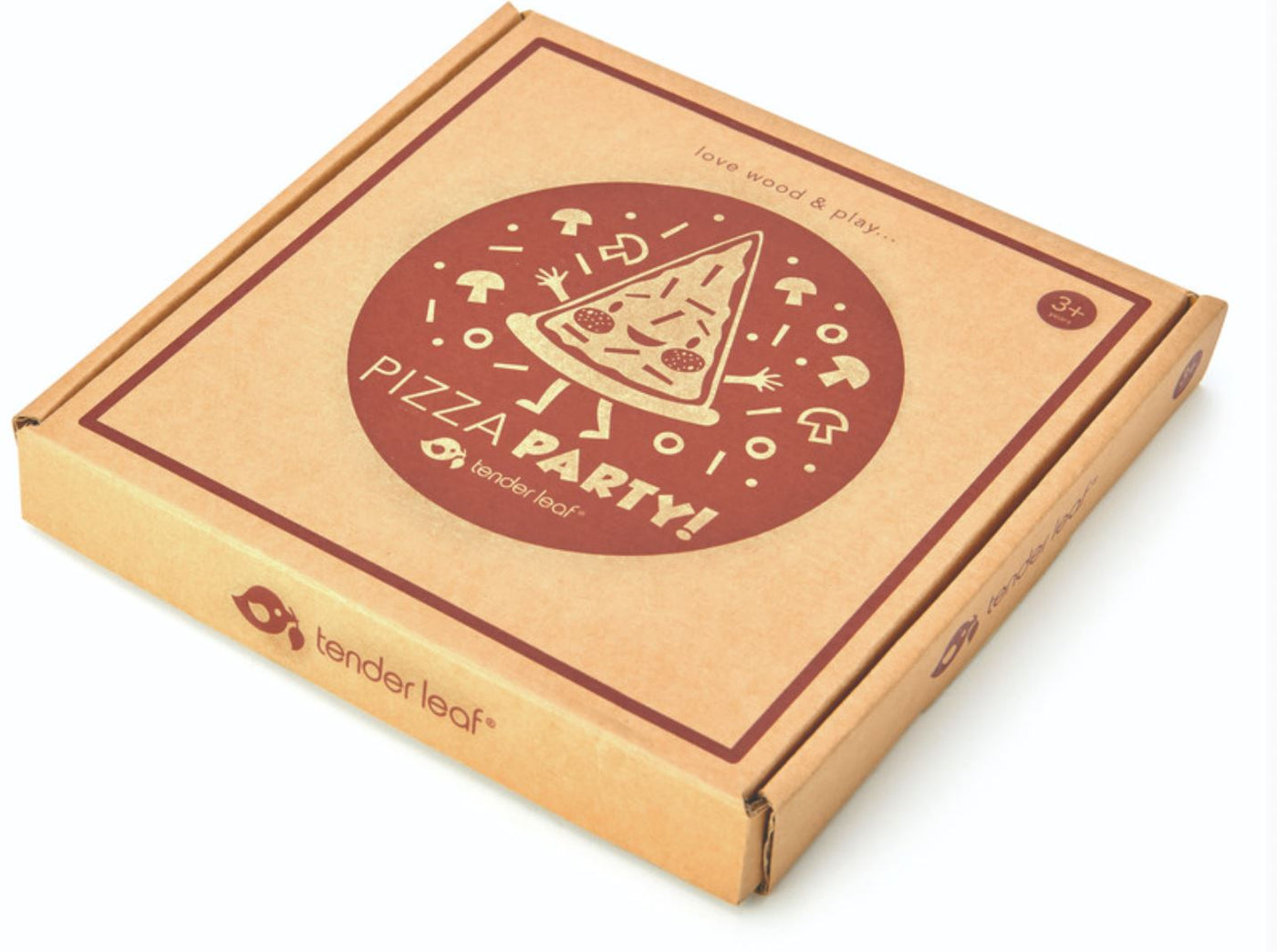 Pizza Party Wooden Toy Tender Leaf Toys 