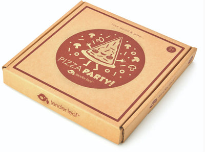 Pizza Party Wooden Toy Tender Leaf Toys 