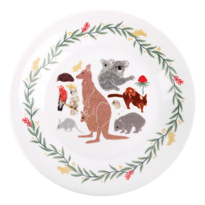 Porcelain Plate - Australiana Feeding Love Mae 