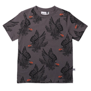 Minti Fly Free Tee - Dark Grey