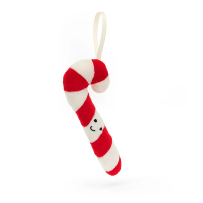 PREORDER Jellycat Festive Folly Candy Cane Soft Toy Jellycat 