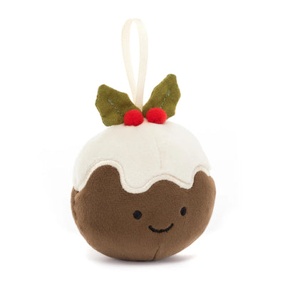 PREORDER Jellycat Festive Folly Christmas Pudding Soft Toy Jellycat 