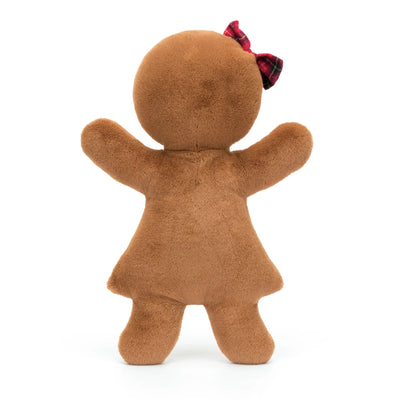 PREORDER Jellycat Jolly Gingerbread Ruby- Large Soft Toy Jellycat 