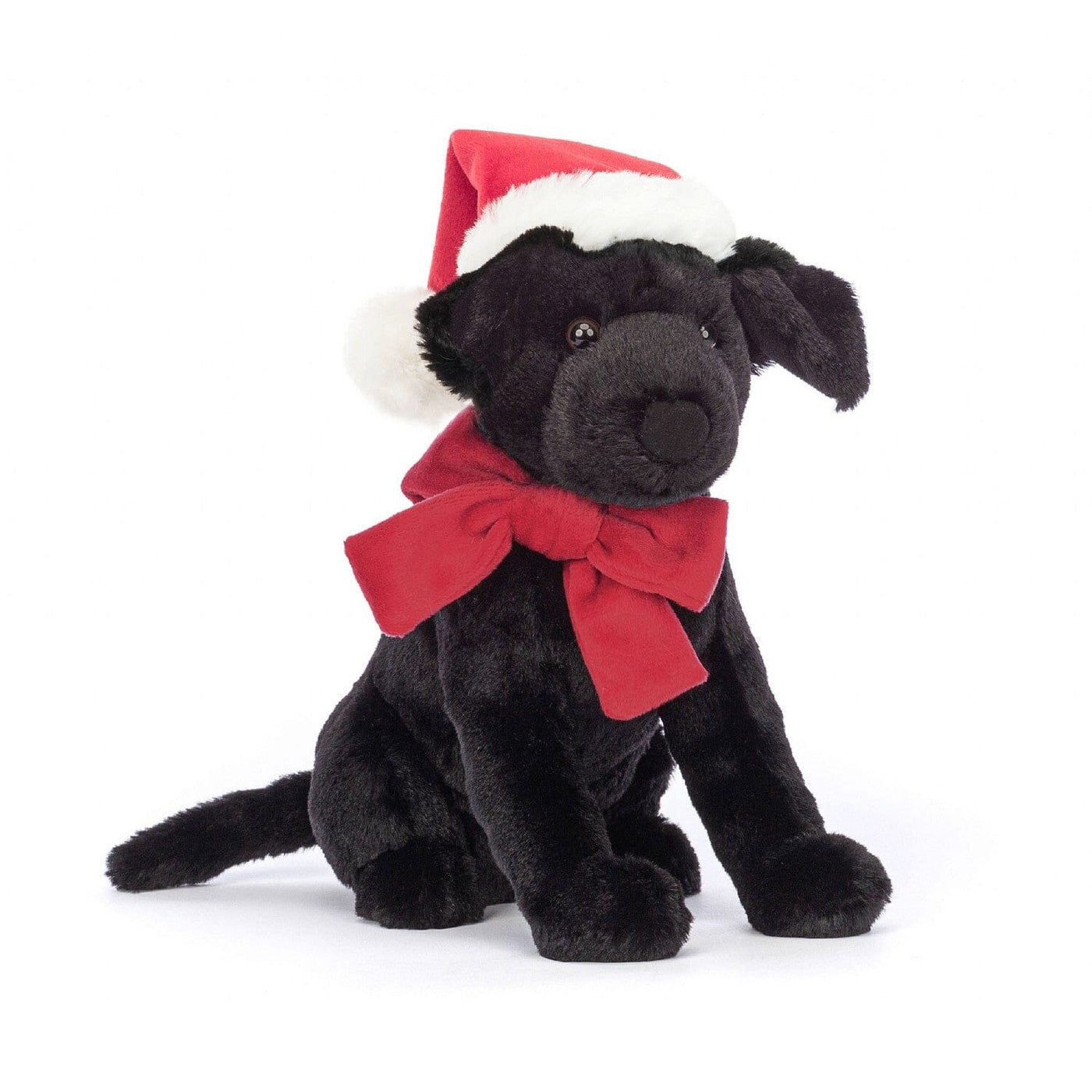 PREORDER Jellycat Winter Warmer Pippa Black Labrador Soft Toy Jellycat 