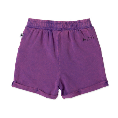 PREORDER Minti Blasted Track Short - Purple Wash Shorts Minti 