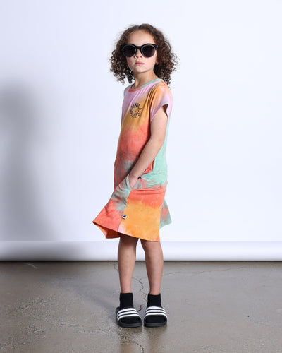 PREORDER Minti Gelato Tie Dye Dress - Multi Short Sleeve Dress Minti 