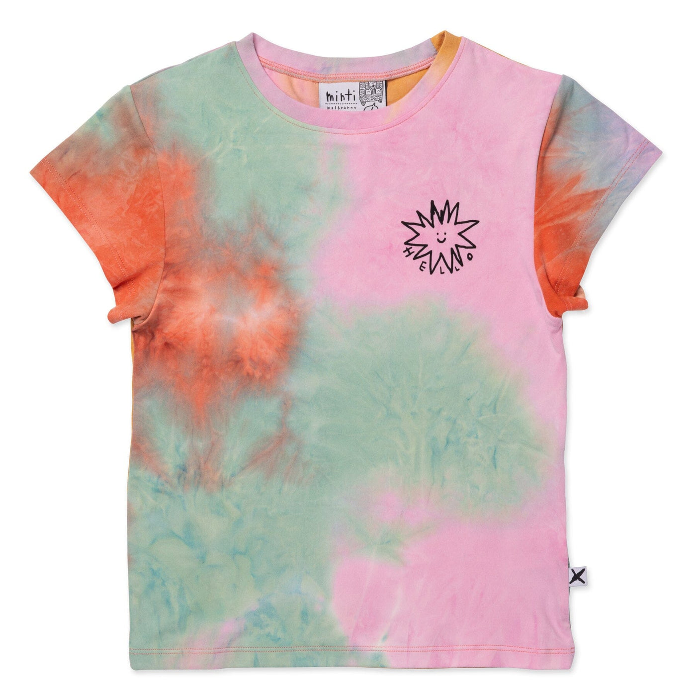 PREORDER Minti Gelato Tie Dye Tee - Multi Short Sleeve T-Shirt Minti 