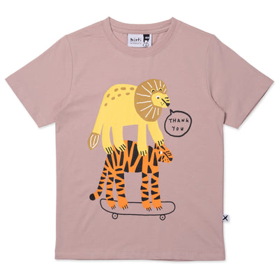 PREORDER Minti Jungle Skaters Tee - Clay Short Sleeve T-Shirt Minti 