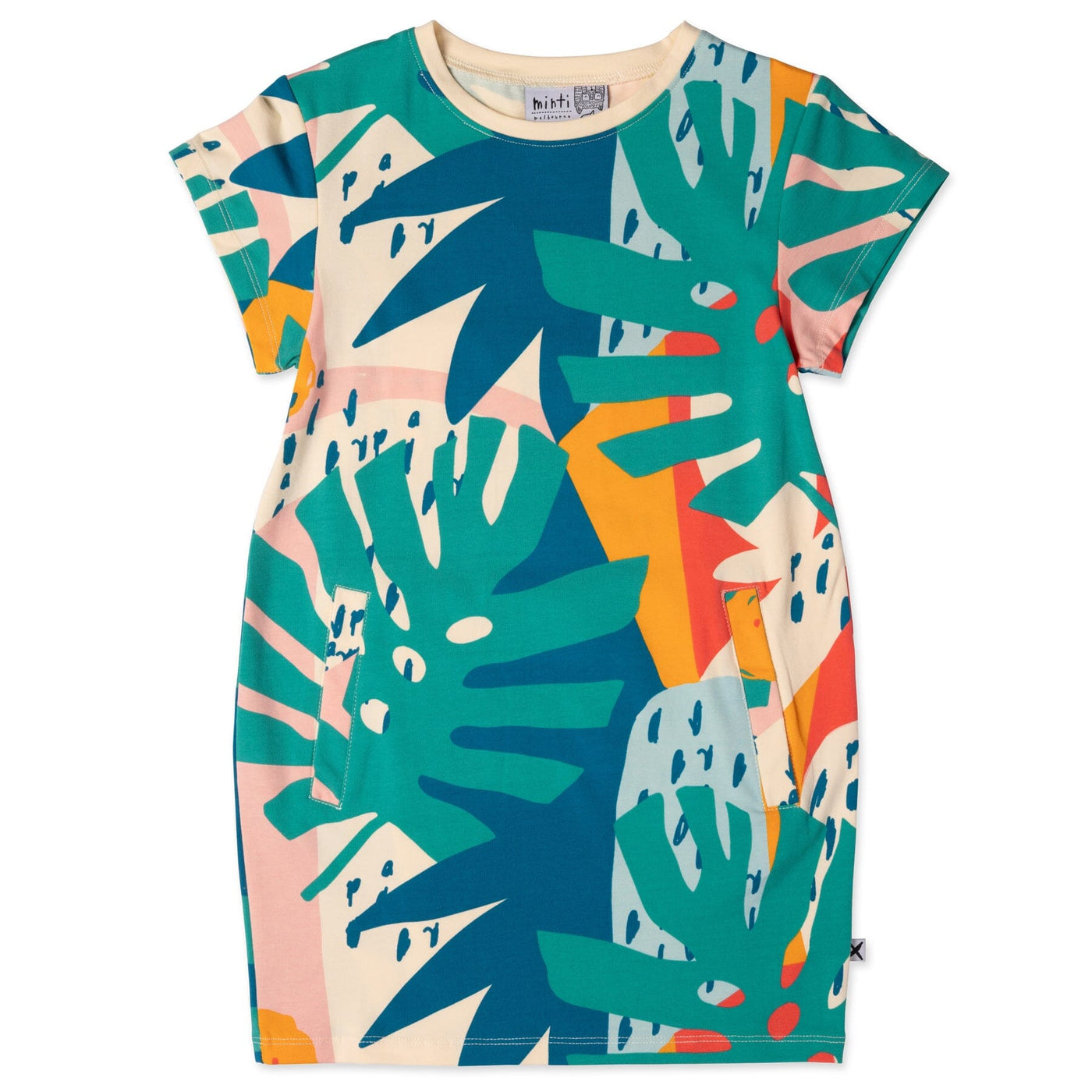 PREORDER Minti Tropical Dress - Multi Short Sleeve Dress Minti 