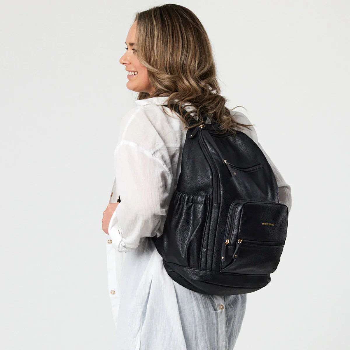 Pretty Brave Chloe Backpack - Black Backpacks Pretty Brave 