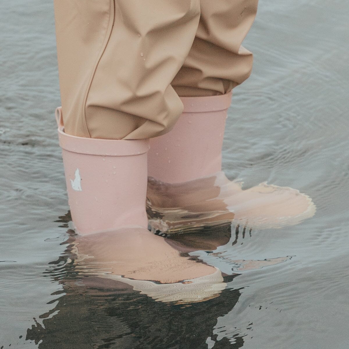Rain Boots - Dusty Pink Rain Boots Crywolf 