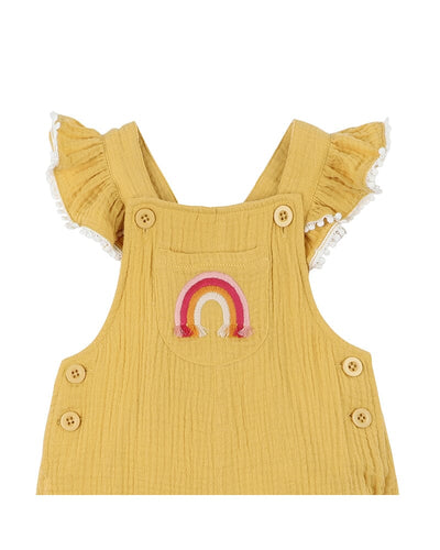 Rainbow Crinkle Overall Overalls Fox & Finch 