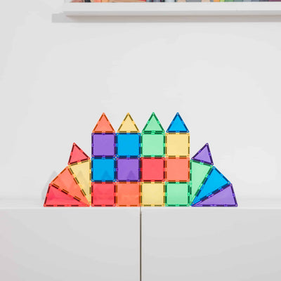 Rainbow Mini Pack 24 pc Magnetic Play Connetix 