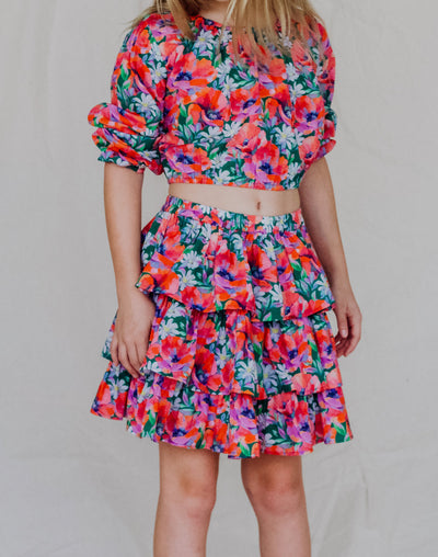 Rara Skirt - Foliage Summer Field Skirt Bella & Lace 