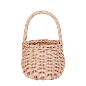 Olli Ella Rattan - Berry Basket | Rose