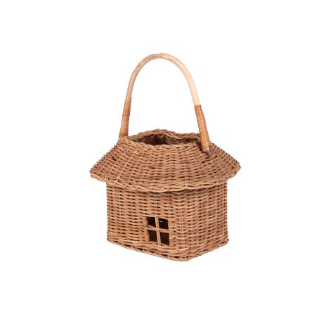 Rattan Hutch Small Basket - Natural Basket Olli Ella 