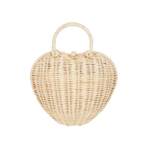 Olli Ella Rattan - Luvya Bag | Straw