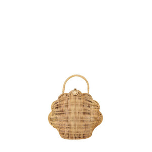 Olli Ella Rattan - Shell Bag | Straw