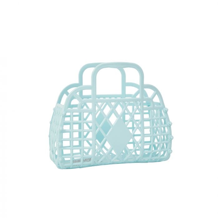 Retro Basket Mini - Blue Basket Sun Jellies 