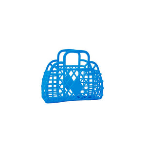 Sun Jellies Retro Basket Mini - Royal Blue