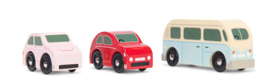Retro Metro Car Set Vehicle and Construction Le Toy Van 