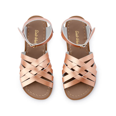 Retro Sandals - Rose Gold Retro Sandals Salt Water Sandals 