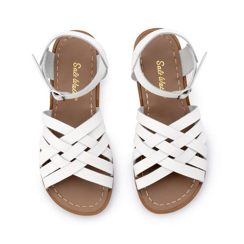Salt Water Sandals - Adults Retro Sandals White