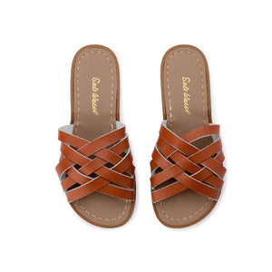 Salt Water Sandals - Adults Retro Slide Tan