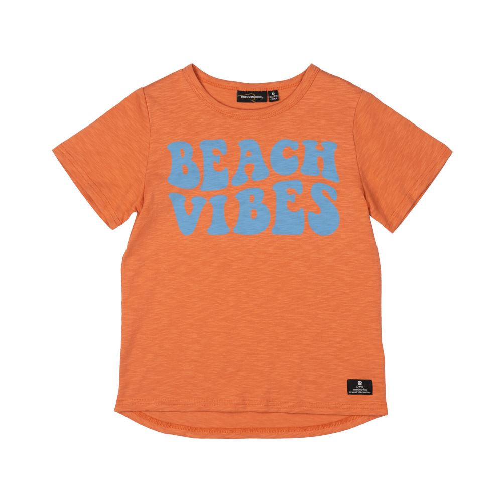 Rock Your Baby Beach Vibes T-Shirt Short Sleeve T-Shirt Rock Your Baby 