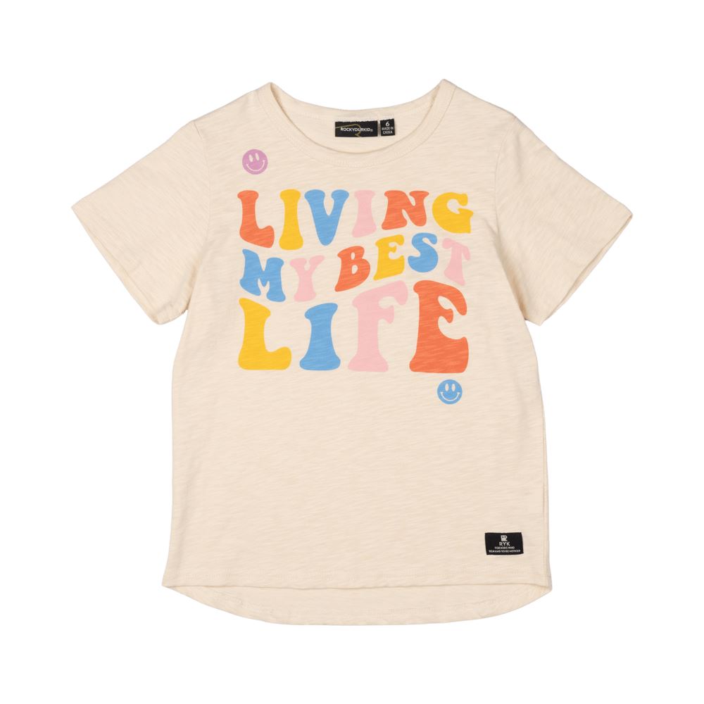 Rock Your Baby Best Life T-Shirt Short Sleeve T-Shirt Rock Your Baby 