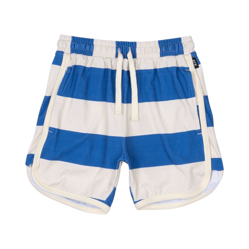 Rock Your Baby Blue Stripes Shorts Shorts Rock Your Baby 