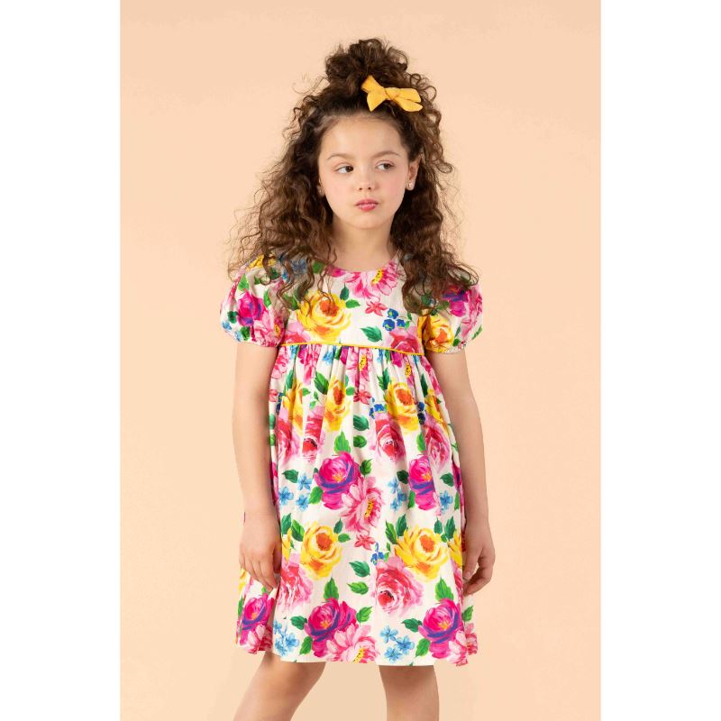 Rock Your Baby Chintz Dress Short Sleeve Dress Rock Your Baby 